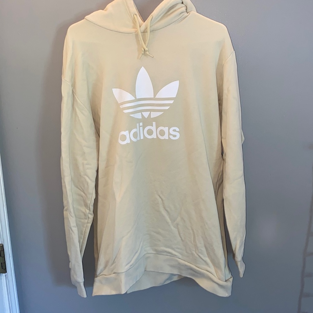 Yellow Adidas hoodie